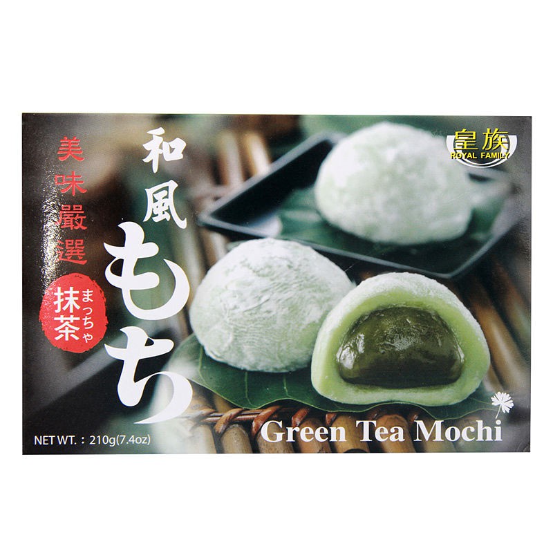 DJY打酱油台湾原产零食 和风麻糬 抹茶210g