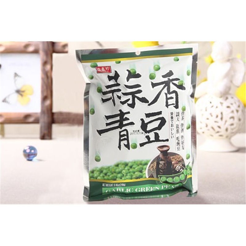 台湾原产盛香珍蒜香青豆240g大包装