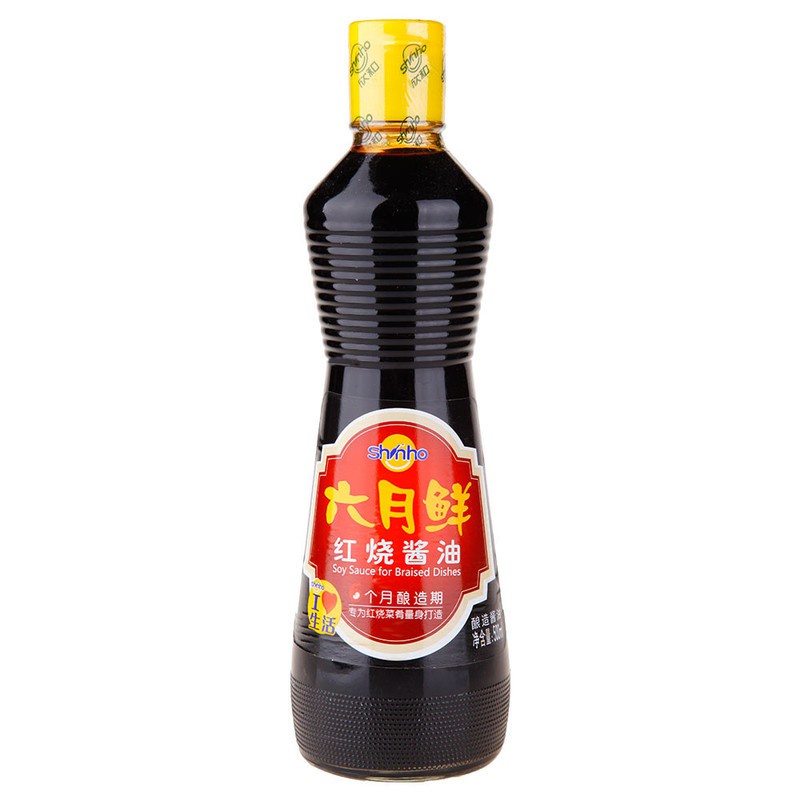 欣和 六月鲜 上海红烧酱油 500ml