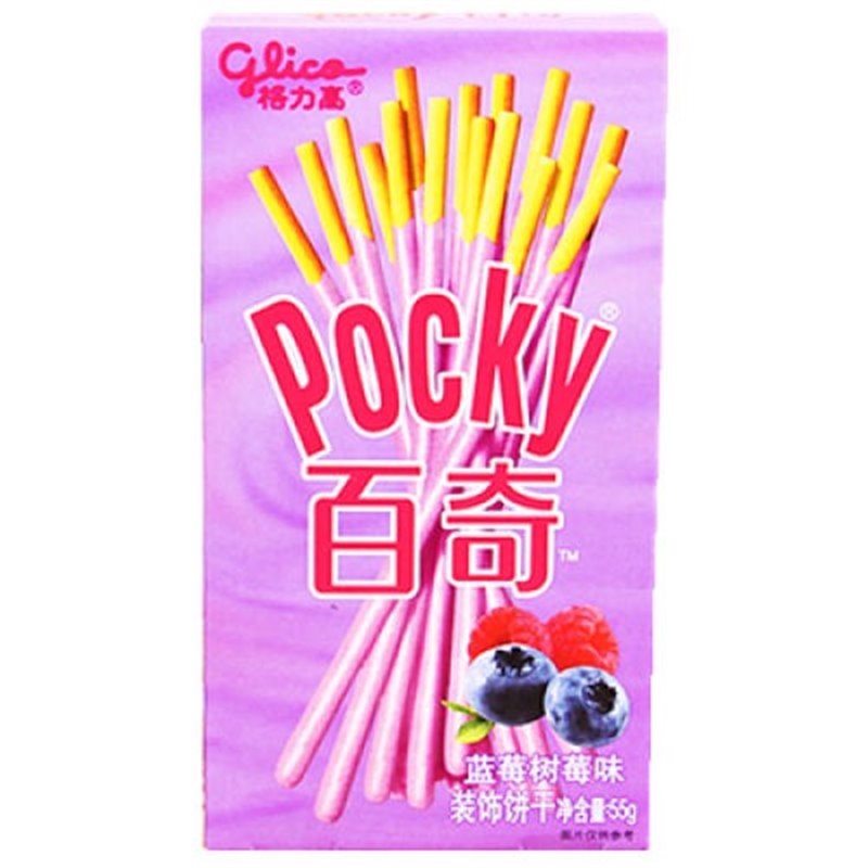 Pocky 格力高 百奇 蓝莓口味 55g