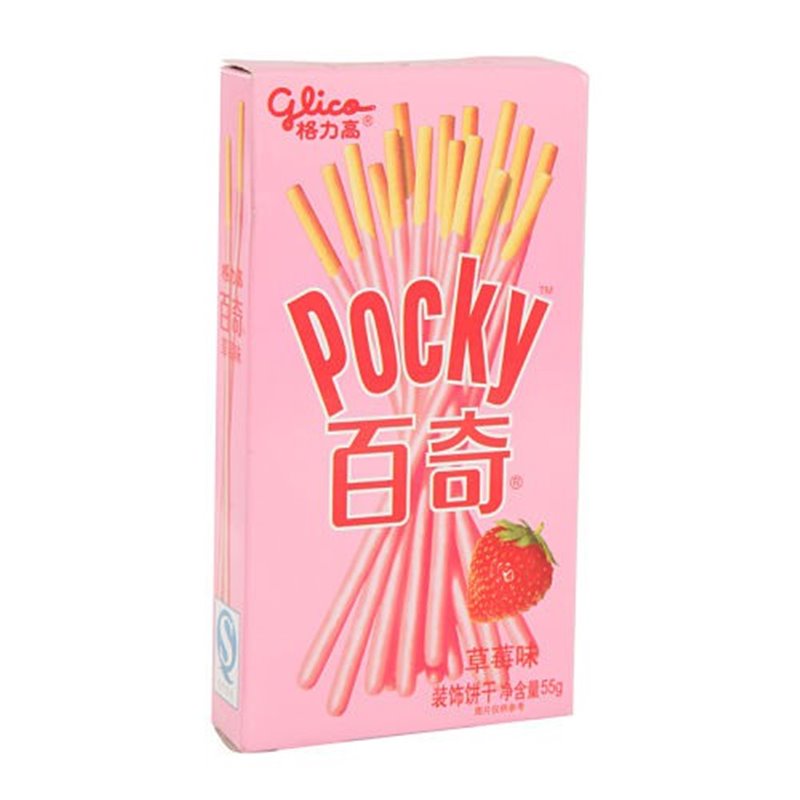 Pocky 格力高 百奇 草莓口味 55g