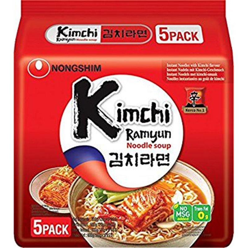 韩国农心KimChi辣白菜拉面120g