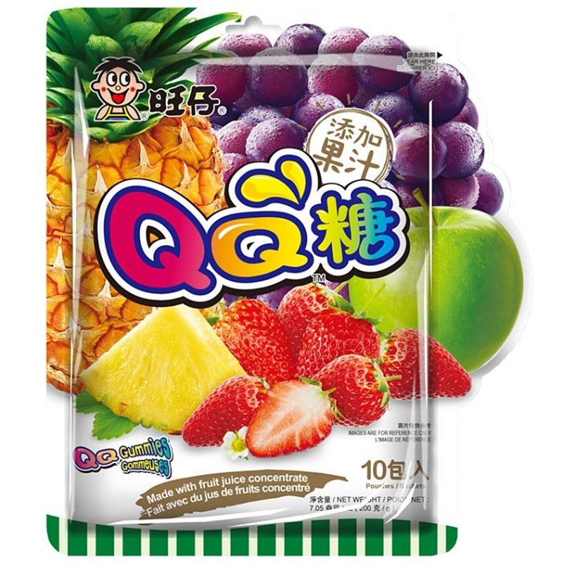 DJY打酱油旺旺 旺仔 QQ糖 综合口味 200g