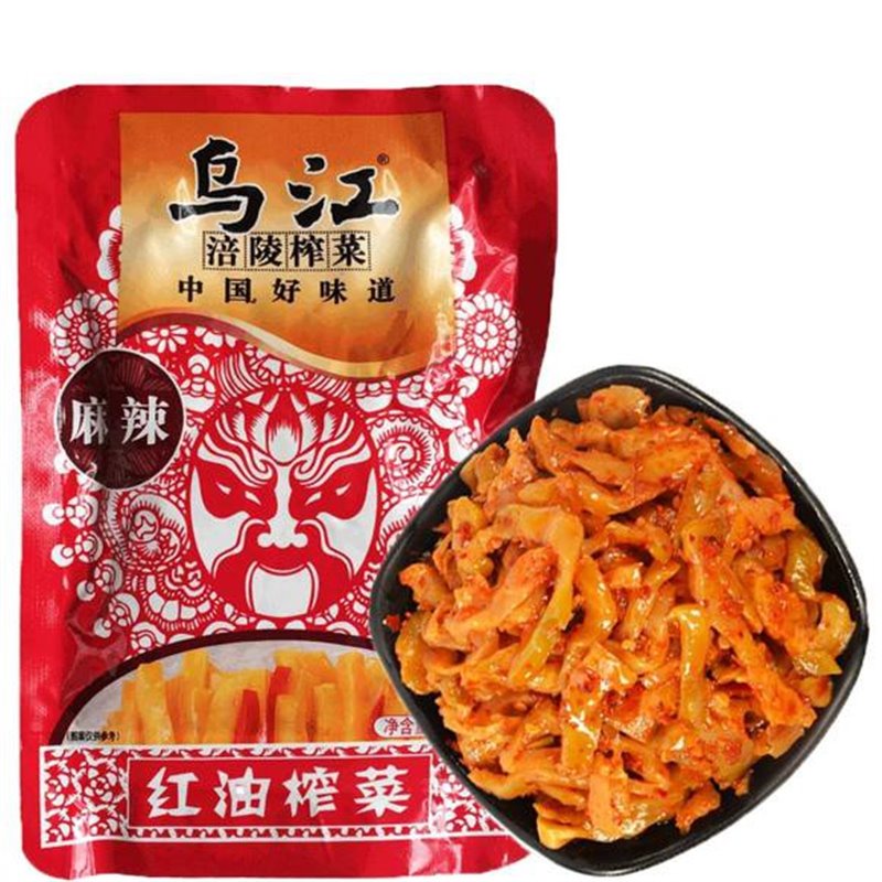 DJY打酱油乌江 麻辣红油榨菜 80g
