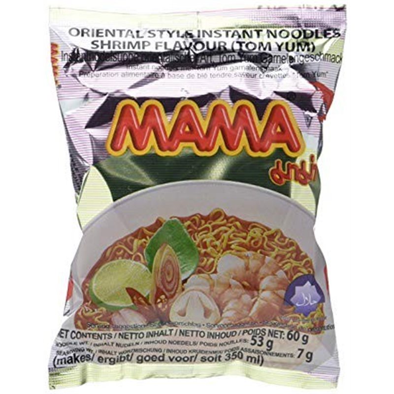 全球排名前十名 MAMA 泰式酸辣鲜虾面90g