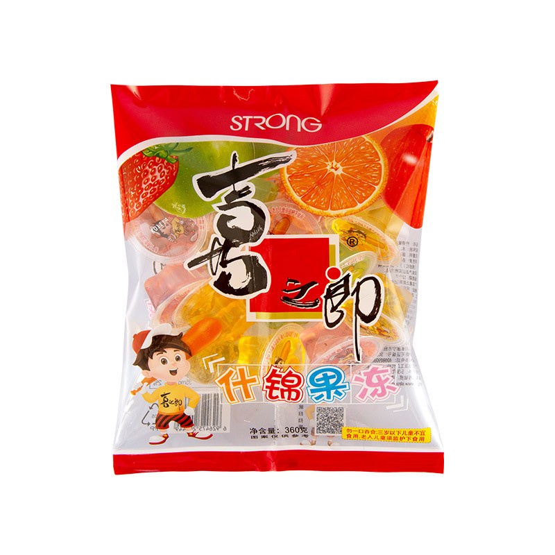 DJY打酱油喜之郎 360克什锦果冻 中袋 360g
