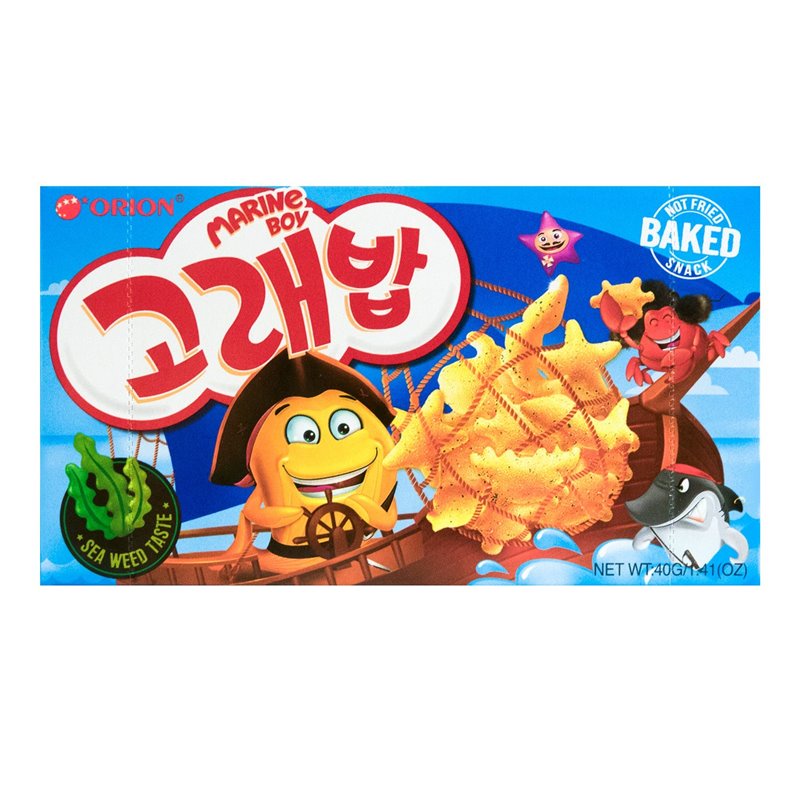 DJY打酱油韩国 好丽友 好多鱼 海苔味 40g
