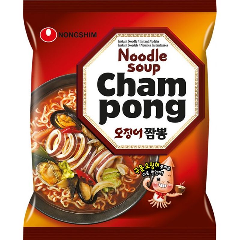 DJY打酱油NONGSHIM农心 Champong 海鲜辛拉面 124g