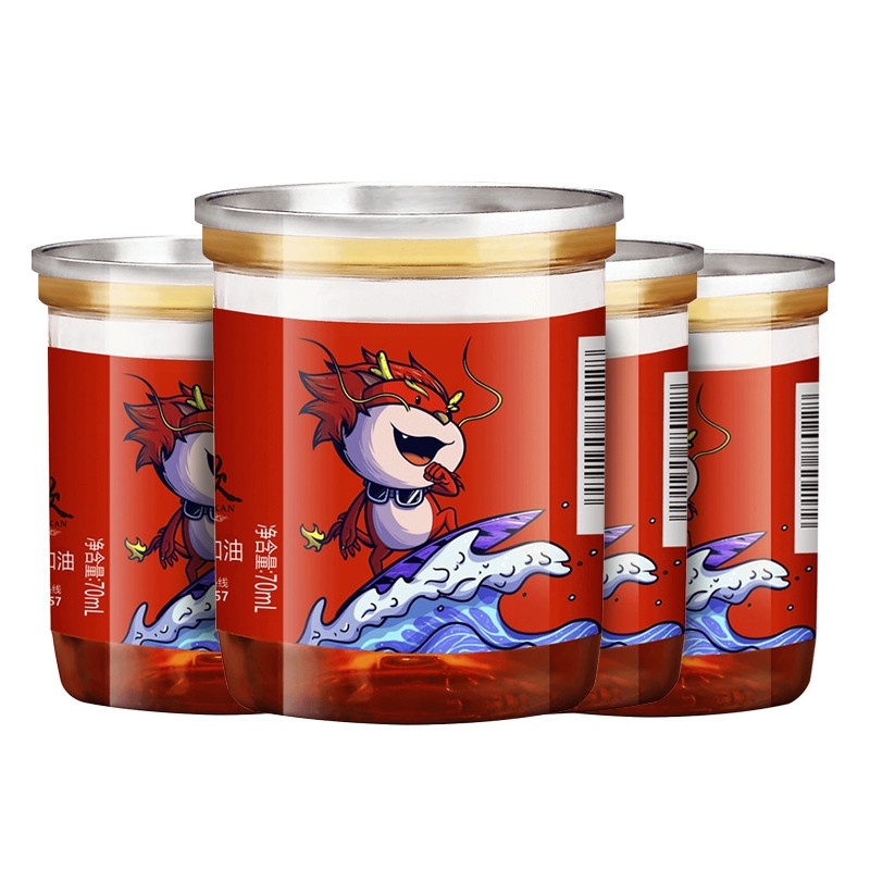 小龙坎 香油 4连罐 70ml*4