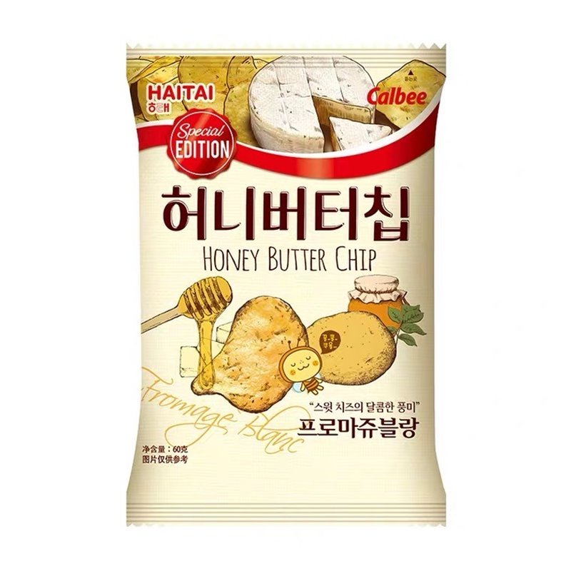 韩国原产热销 HAITAI 蜂蜜黄油芝士味薯片 60g