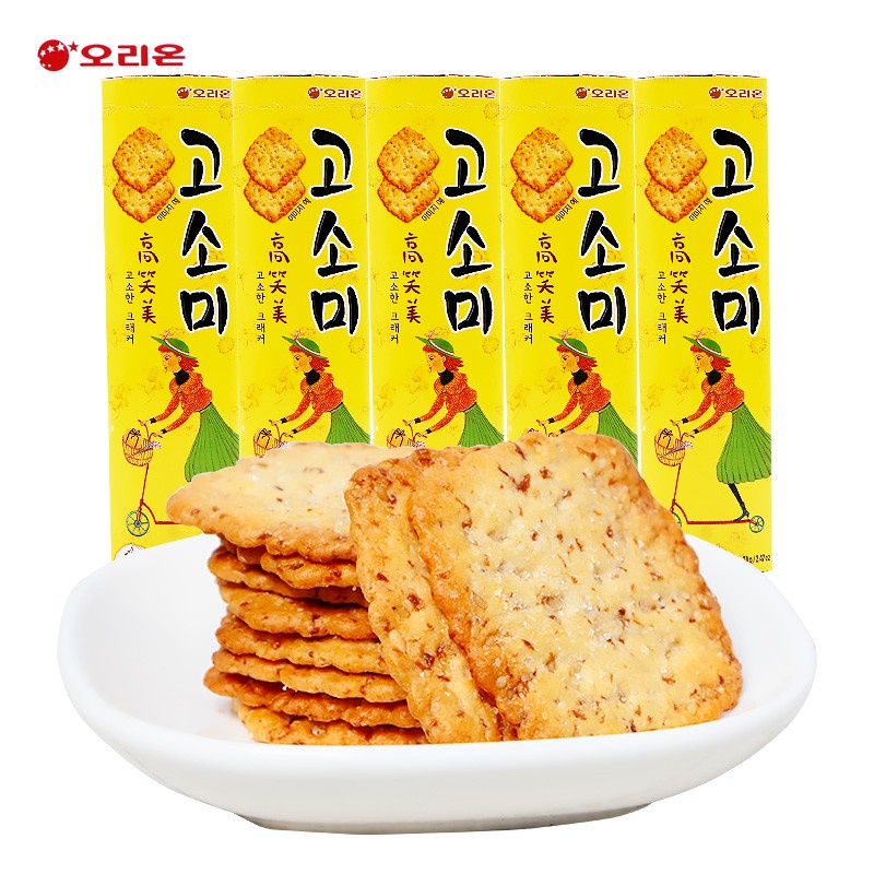 DJY打酱油乐天 高笑美饼干 70g