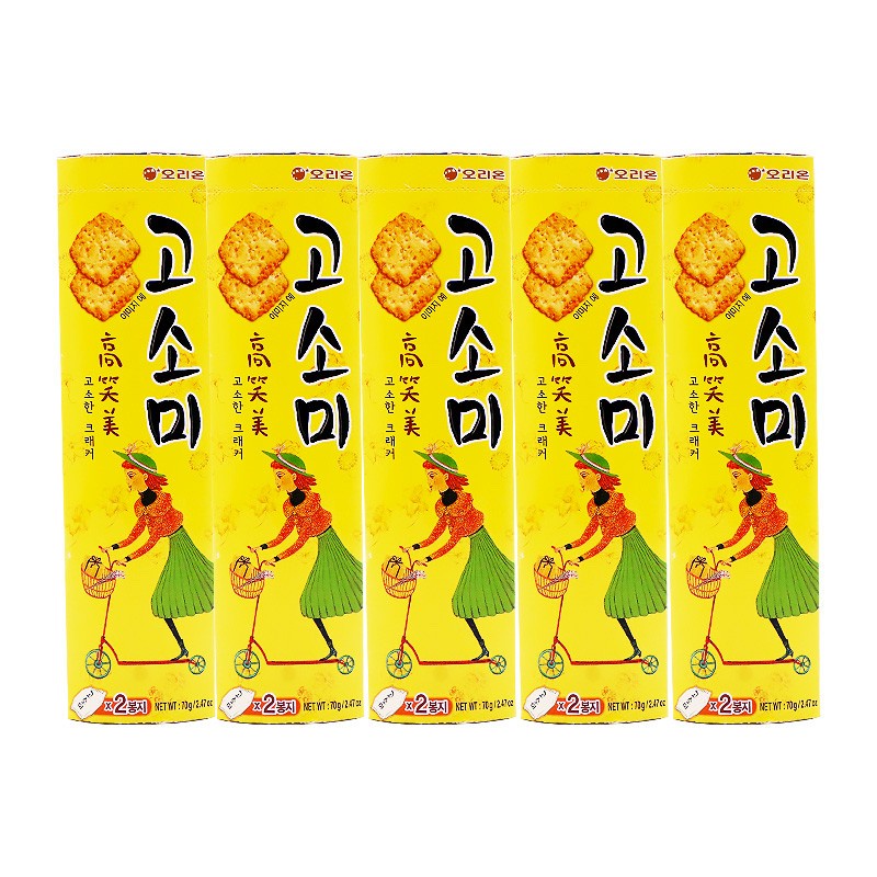 DJY打酱油乐天 高笑美饼干 70g