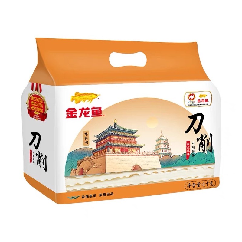 DJY打酱油金龙鱼 刀削挂面 1000g