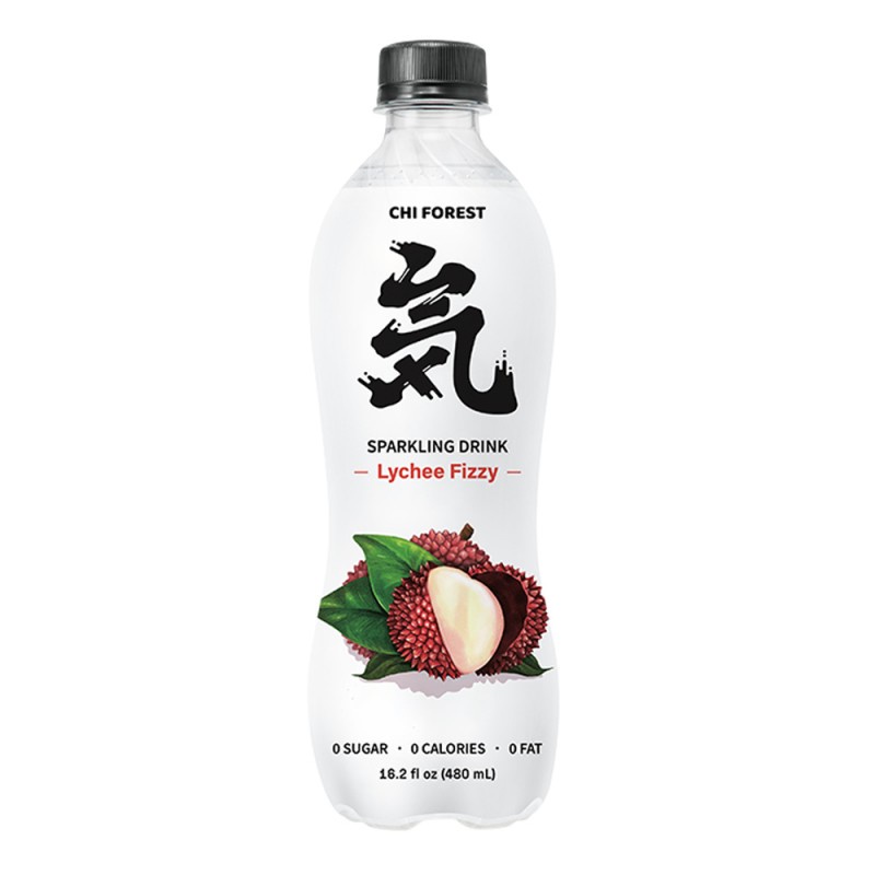 DJY打酱油元气森林 荔枝味气泡水  480ml