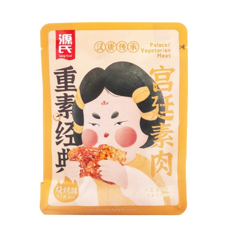 DJY打酱油源氏 宫廷素肉 烧烤味 90g