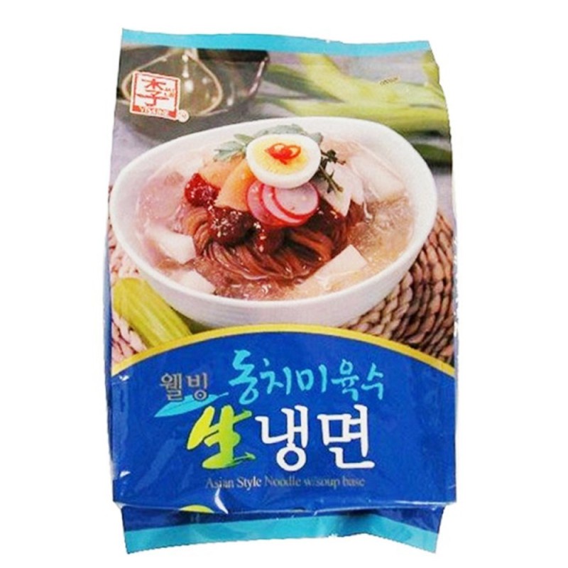 DJY打酱油韩国 李 原汁原味冷面 含汤 蓝袋 1.02kg