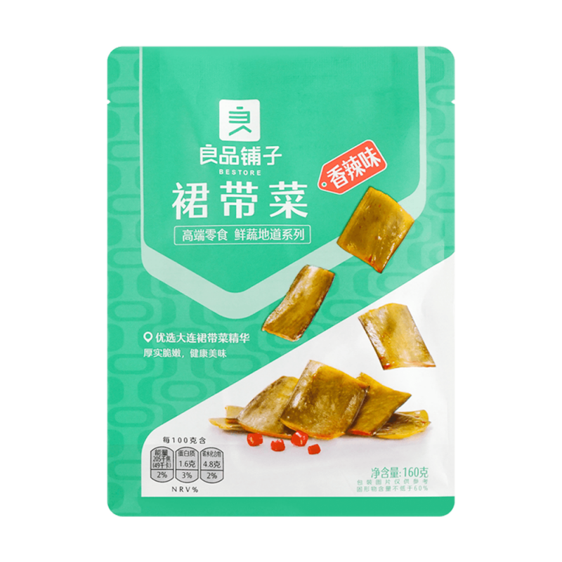 DJY打酱油良品铺子 裙带菜 香辣味 160g