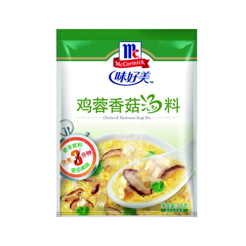DJY打酱油味好美 鸡蓉香菇汤料 35g