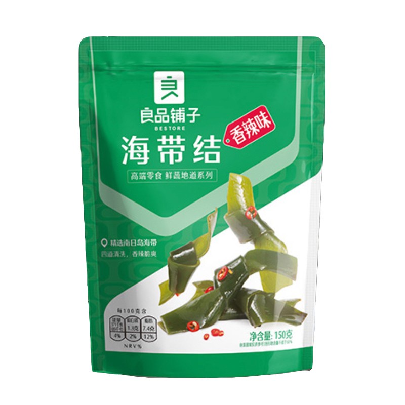DJY打酱油良品铺子 海带结 辣味 150g