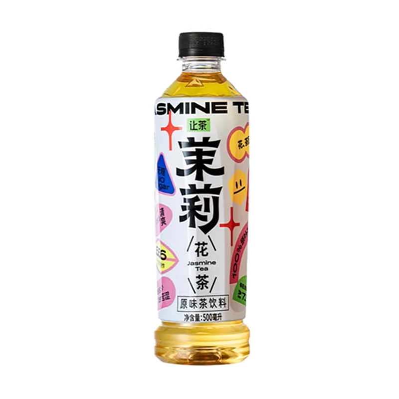 DJY打酱油让茶 无糖茉莉花茶 原味茶饮料 500ml