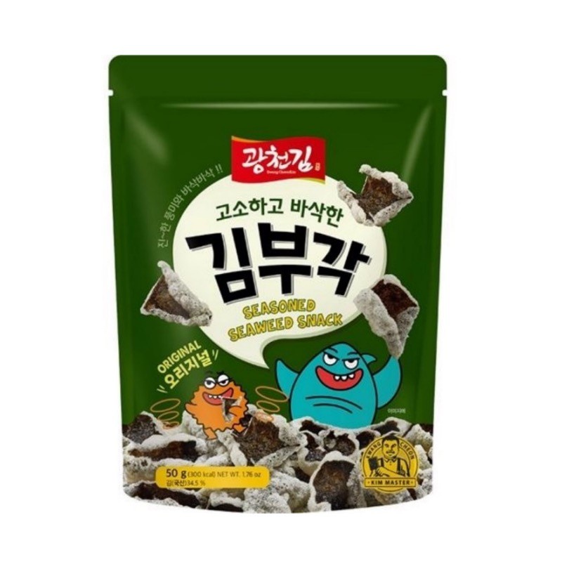DJY打酱油广川 海苔脆片 原味 50g