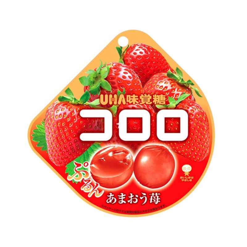 DJY打酱油UHA悠哈 味觉糖 草莓味 40g