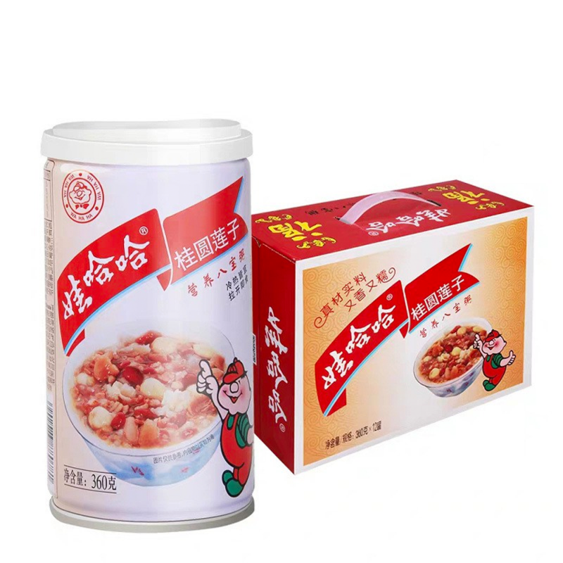 DJY打酱油整箱12罐  娃哈哈 八宝粥 360g