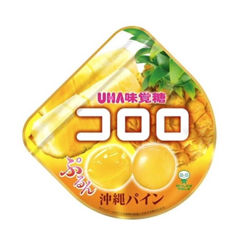 DJY打酱油UHA 悠哈 味觉糖 冲绳菠萝味 40g