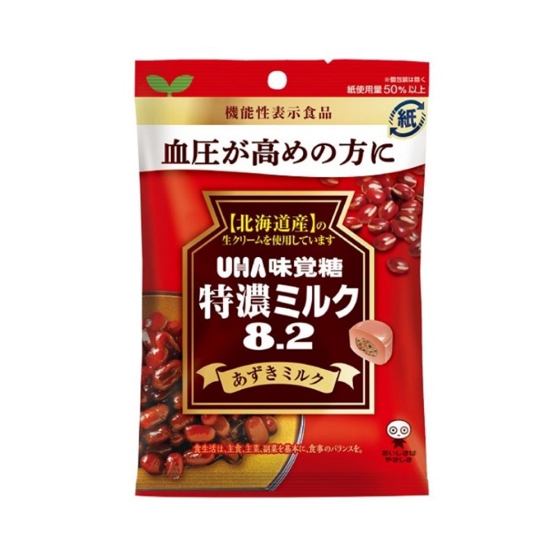 DJY打酱油UHA 悠哈特浓红豆味奶糖 93g