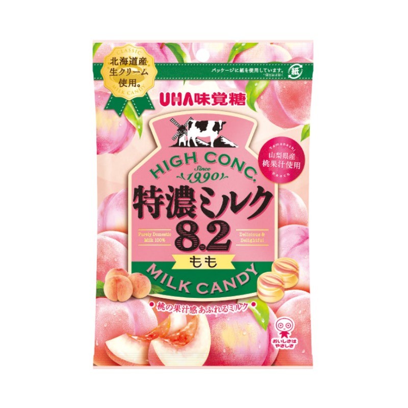 DJY打酱油UHA 悠哈特浓桃子味奶糖 70g