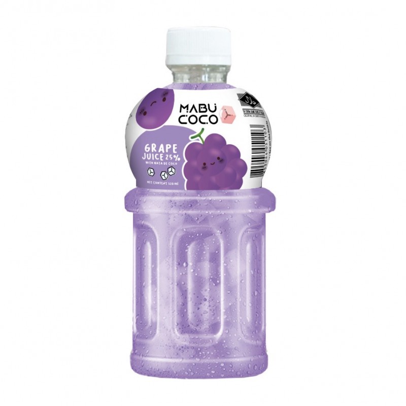 DJY打酱油Mabu Coco 椰果葡萄汁 320ml