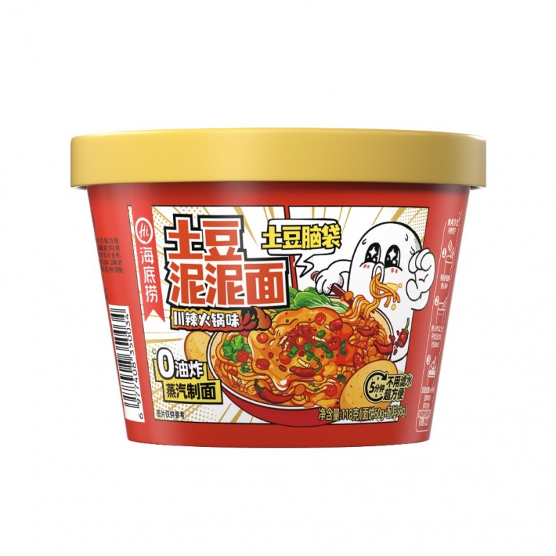 DJY打酱油海底捞 土豆泥泥面川辣火锅味 118g