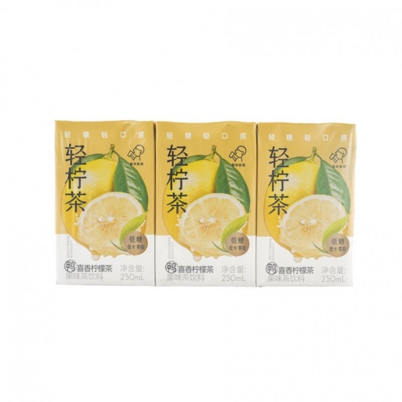 DJY打酱油喜茶 轻柠茶 鸭喜香柠檬茶 250ml*6