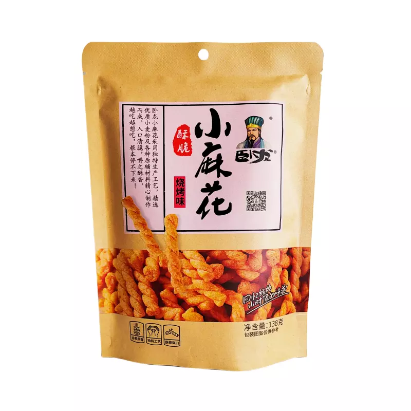 DJY打酱油卧龙小麻花 烧烤味 138g