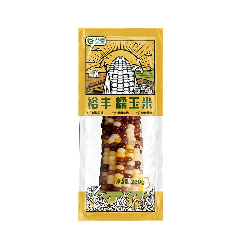 DJY打酱油裕丰 糯玉米棒 彩色 220g