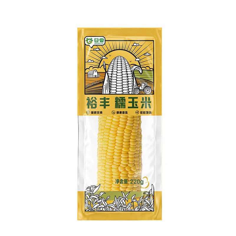 DJY打酱油裕丰 糯玉米棒 黄色 220g