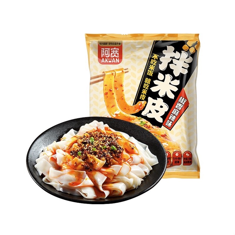 DJY打酱油白家 阿宽 拌米皮 椒香麻辣味 112g