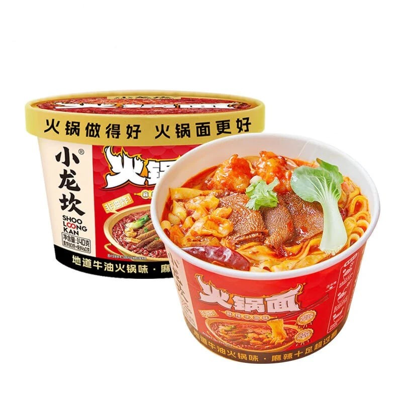 DJY打酱油小龙坎 火锅面 麻辣牛油味 140g