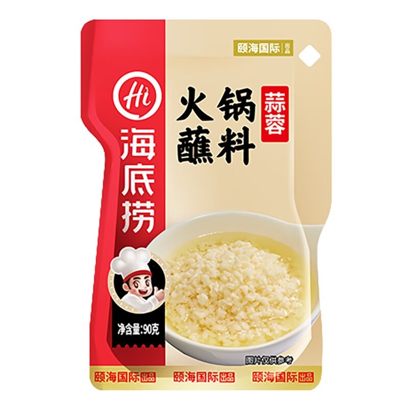 DJY打酱油海底捞 火锅蘸料 蒜蓉味 90g