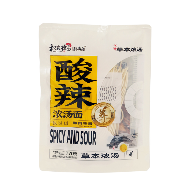 DJY打酱油和府捞面 浓汤面 酸辣口味 170g