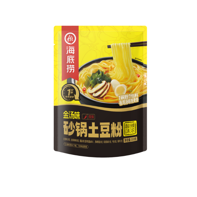 DJY打酱油海底捞 砂锅土豆粉 金汤味 333g