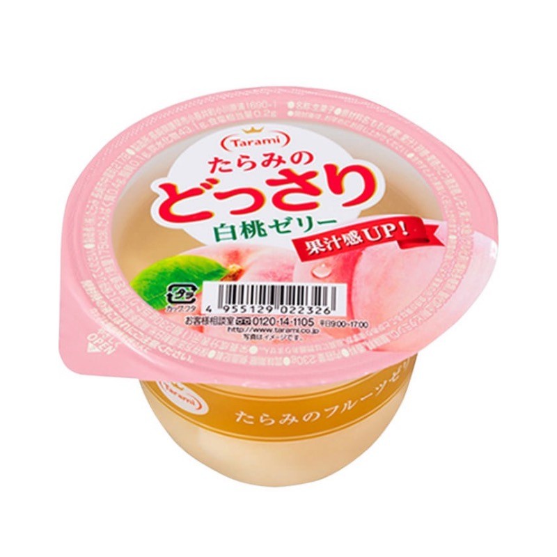 DJY打酱油Tarami 果冻 白桃味 230g