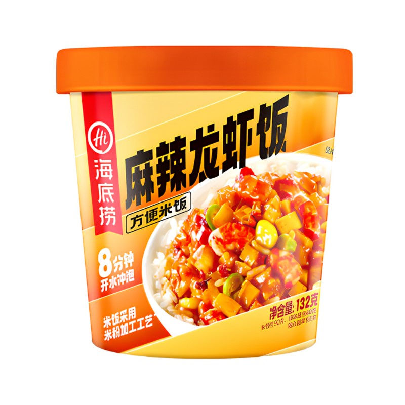 DJY打酱油海底捞 麻辣龙虾饭 132g
