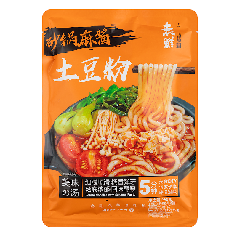 DJY打酱油袁鲜 砂锅麻酱土豆粉 290g