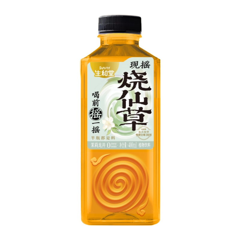 DJY打酱油生和堂饮料烧仙草 茉莉龙井味 400ml