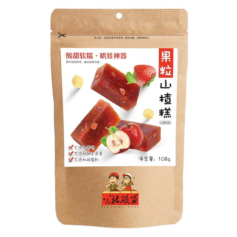 DJY打酱油公社联盟 果粒山楂糕 108g