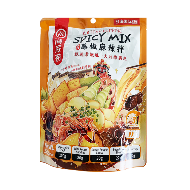 DJY打酱油海底捞 藤椒麻辣拌 252g