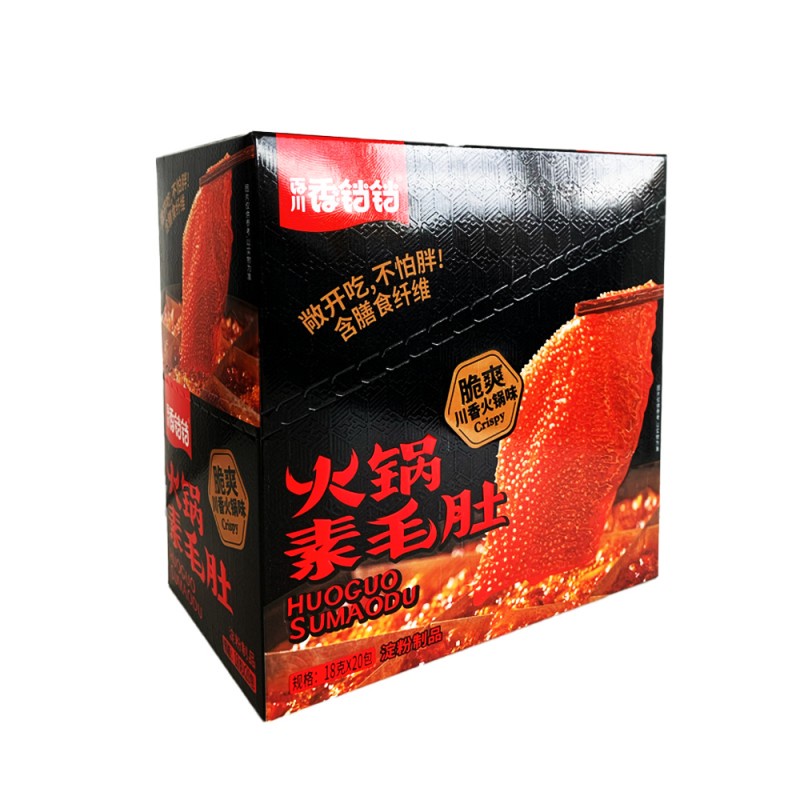 DJY打酱油香铛铛 火锅素毛肚 川香火锅味 360g