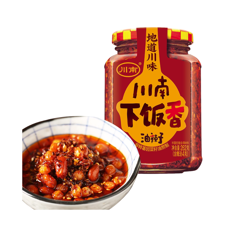DJY打酱油川南 油辣子 262g