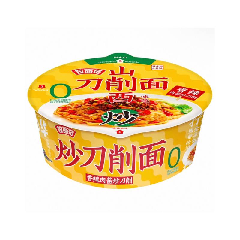 DJY打酱油今麦郎 炒刀削 香辣肉酱味 110g